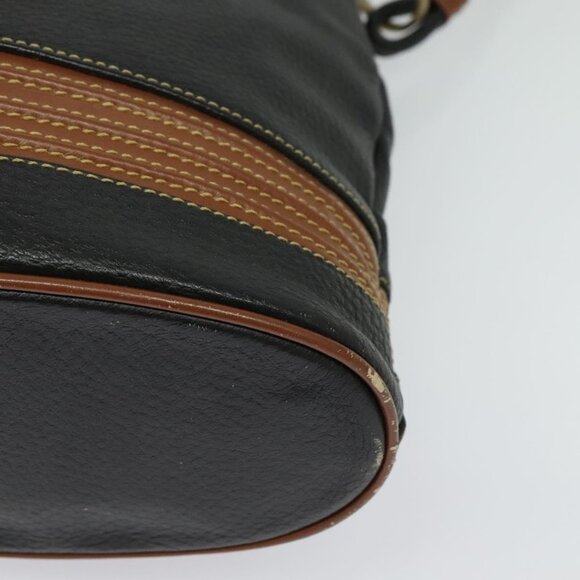 Authentic GUCCI Shoulder Bag Leather Black - Picture 7 of 16